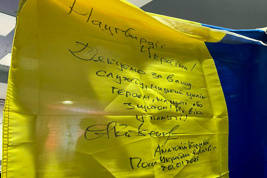 Діти захисників України повернулися з першого зимового табору в Латвії (8)