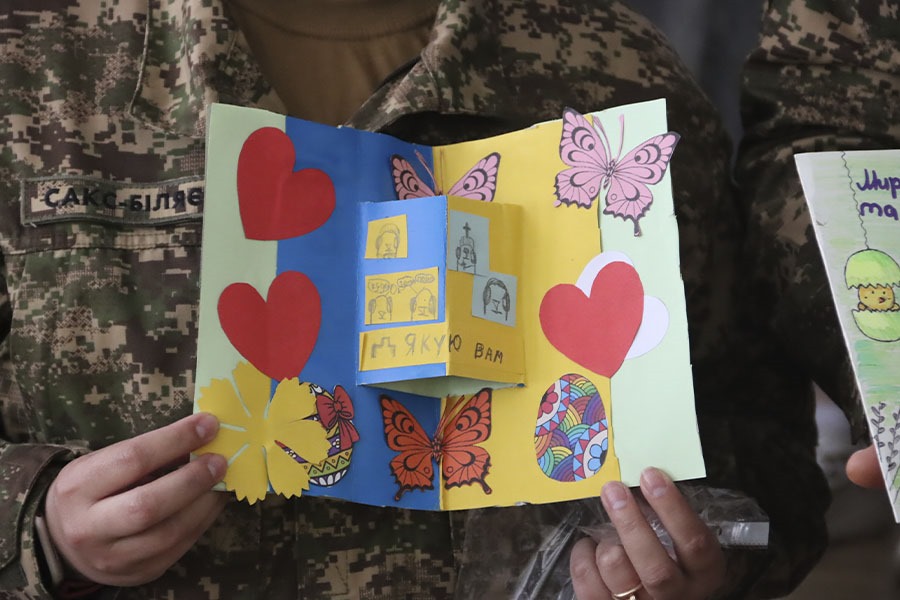 Гвардійці 11 бригади імені М. Грушевського провели урок звитяги (2)
