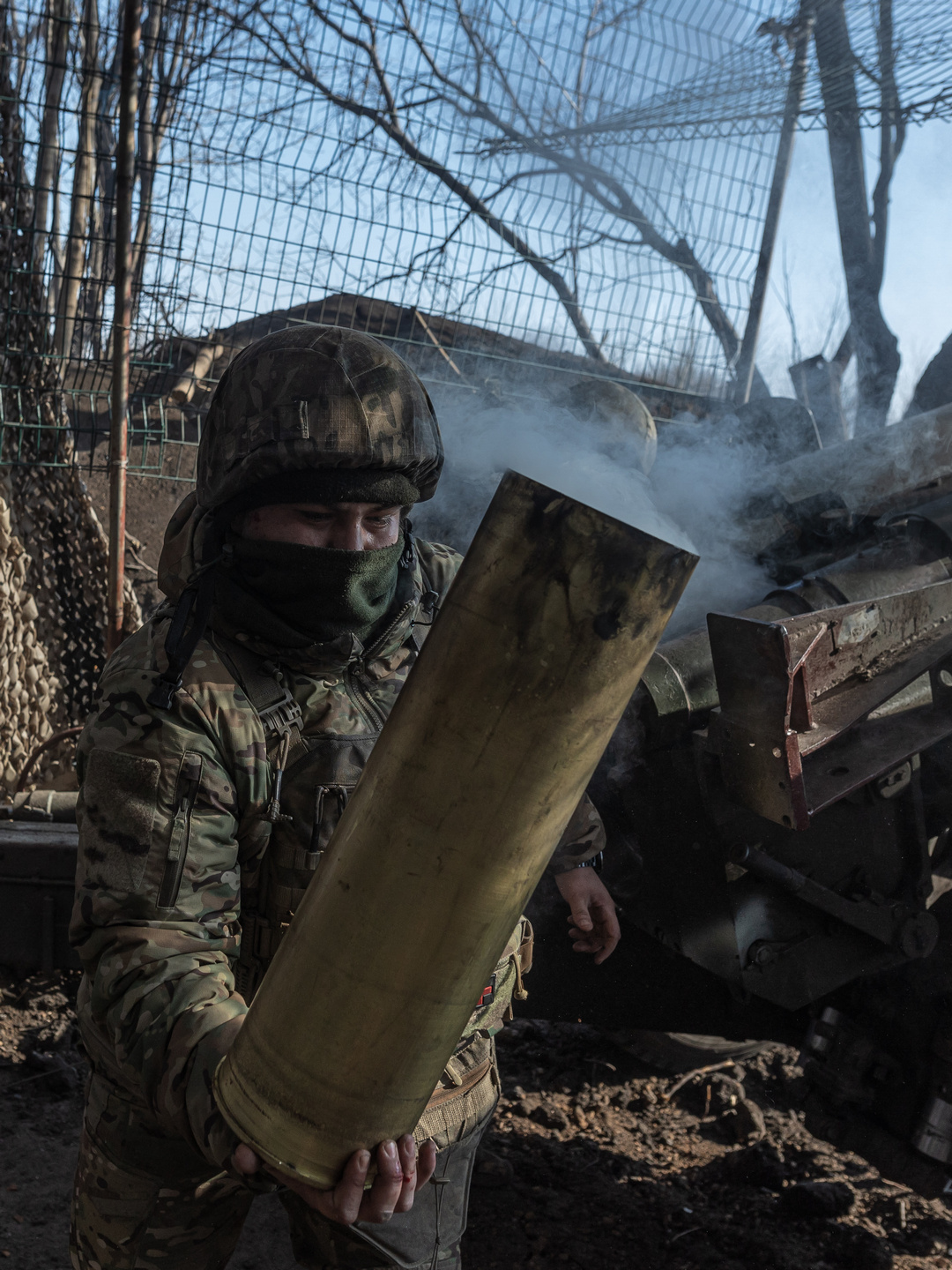DONETSK OBLAST, UKRAINE - 26 FEB: