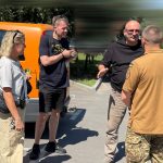 Благодійність, що об’єднує серця: один з медичних центрів Національної гвардії України відвідала засновниця гуманітарної ініціативи Free Sky Майкен Ларсен