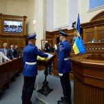 Почесна варта 25 бригади імені князя Аскольда взяла участь в урочистих заходах з нагоди Дня Державного Прапора та 35-річчя Незалежності України
