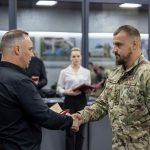 Міністр внутрішніх справ України Іван Вигівський вручив державні нагороди та відомчі відзнаки 20 нацгвардійцям