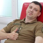 Донорство заради життя. Нацгвардійці здали кров для поранених побратимів