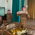 Нацгвардійці 36 Подільського полку провели заняття з тактичної медицини для майбутніх медиків