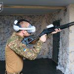 Військові 5 Слобожанської бригади «Скіф» тренуються збивати FPV-дрони у віртуальній реальності